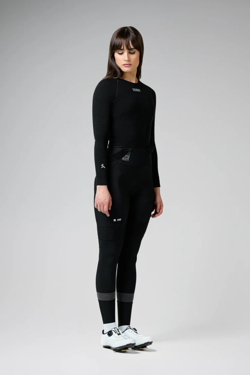 Mtb | Camisetas Interiores>GOBIK CAMISETA INTERIOR MANGA LARGA WINTER MERINO MUJER COAL