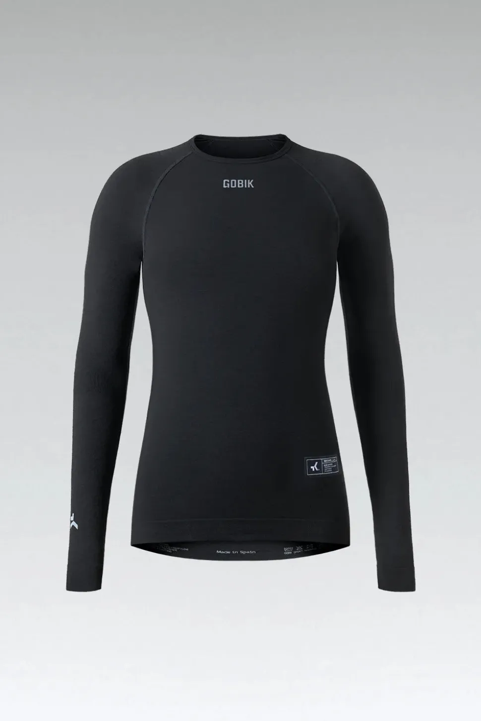 Mtb | Camisetas Interiores>GOBIK CAMISETA INTERIOR MANGA LARGA WINTER MERINO MUJER COAL