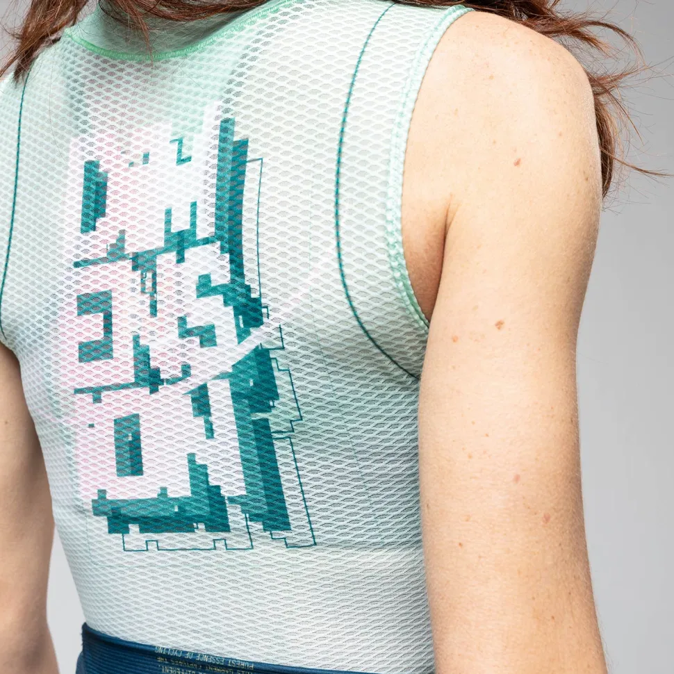 Camisetas | Camisetas Interiores>GOBIK CAMISETA INTERIOR SECOND SKIN MUJER HINT GREEN