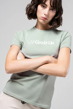 Lifestyle | Camisetas>GOBIK CAMISETA MANGA CORTA ALGODON REST MUJER ICEBERG GREEN IcebergGreen