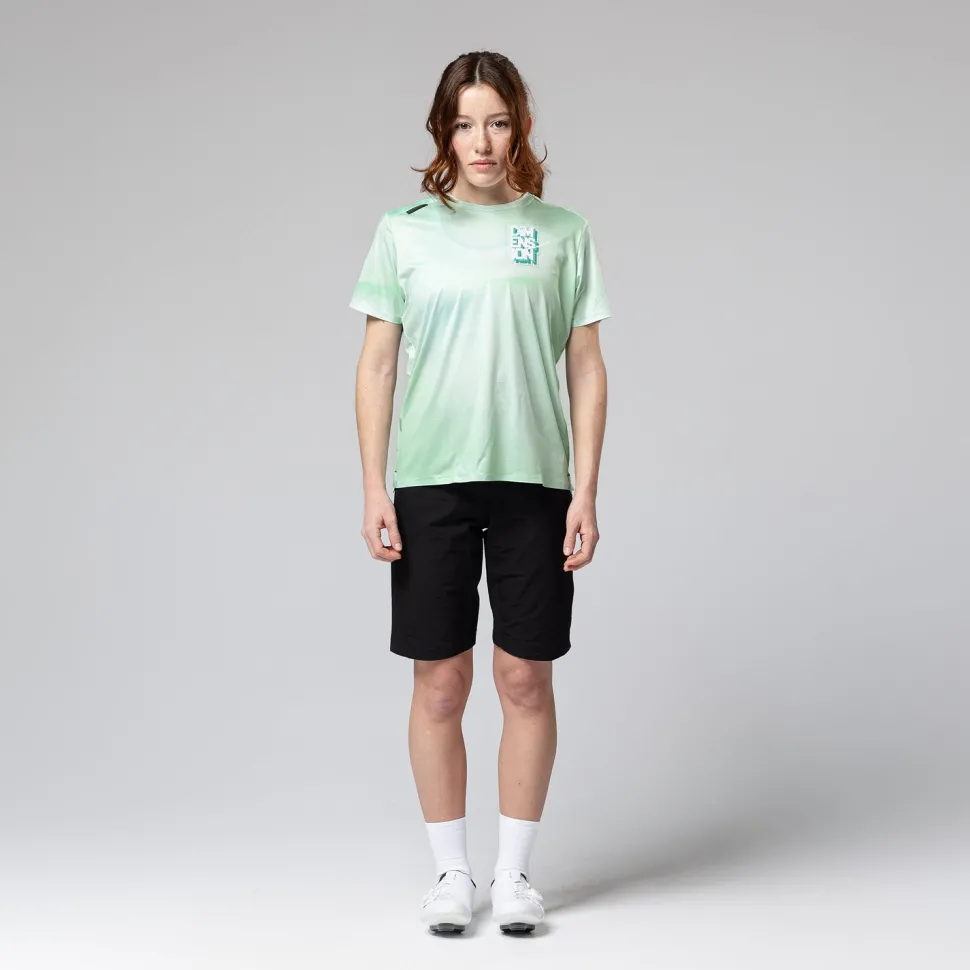 Camisetas>GOBIK CAMISETA MANGA CORTA TECH MUJER HINT GREEN
