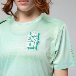 Camisetas>GOBIK CAMISETA MANGA CORTA TECH MUJER HINT GREEN