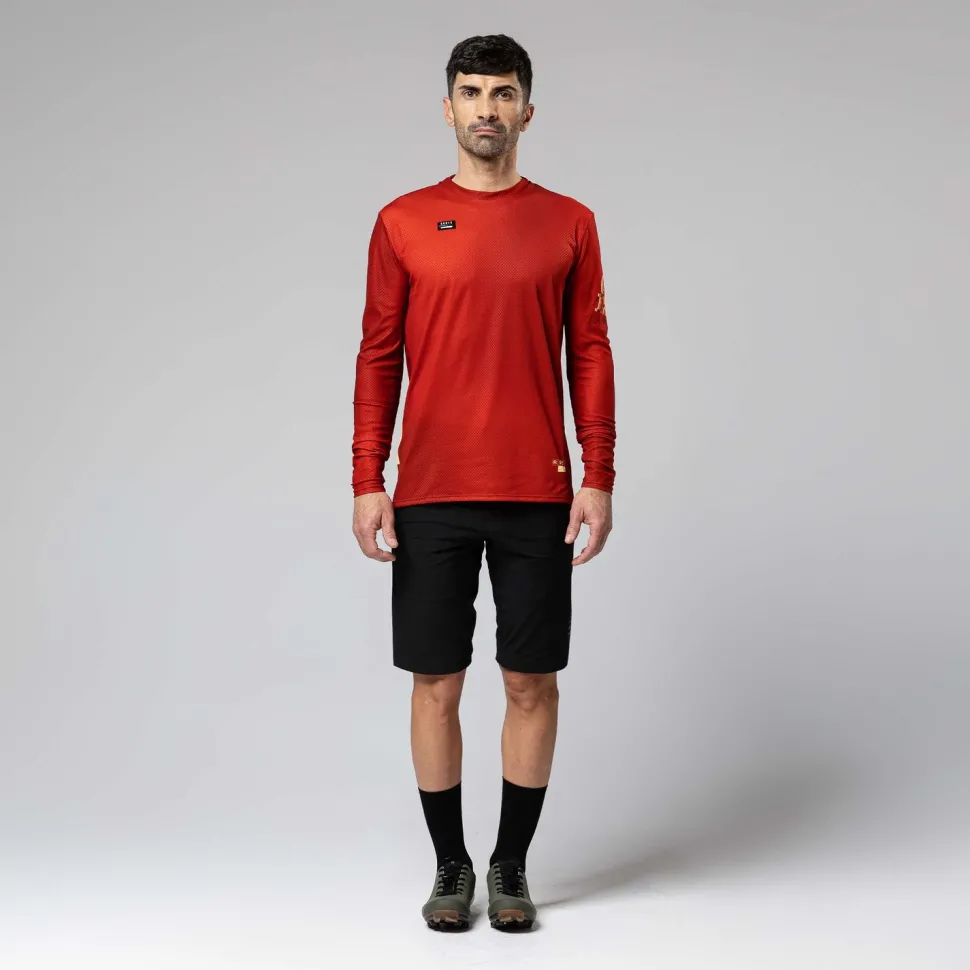 Camisetas>GOBIK CAMISETA MANGA LARGA TERRAIN HOMBRE ROOIBOS