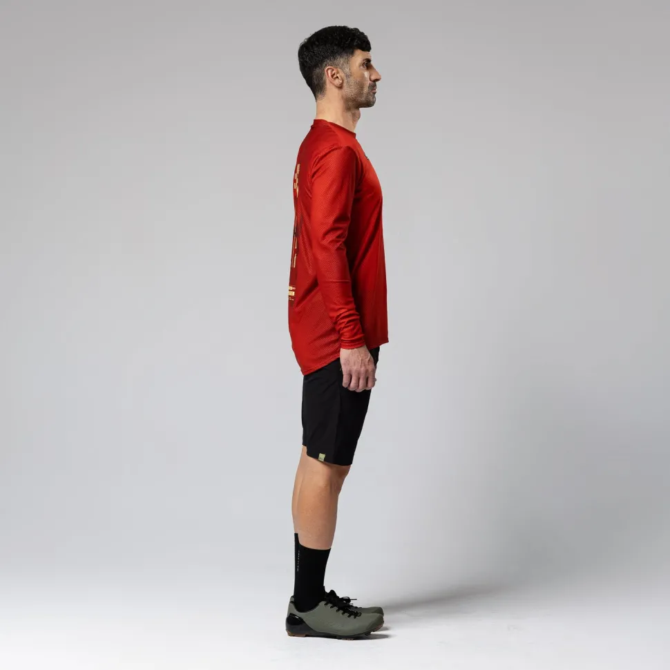 Camisetas>GOBIK CAMISETA MANGA LARGA TERRAIN HOMBRE ROOIBOS