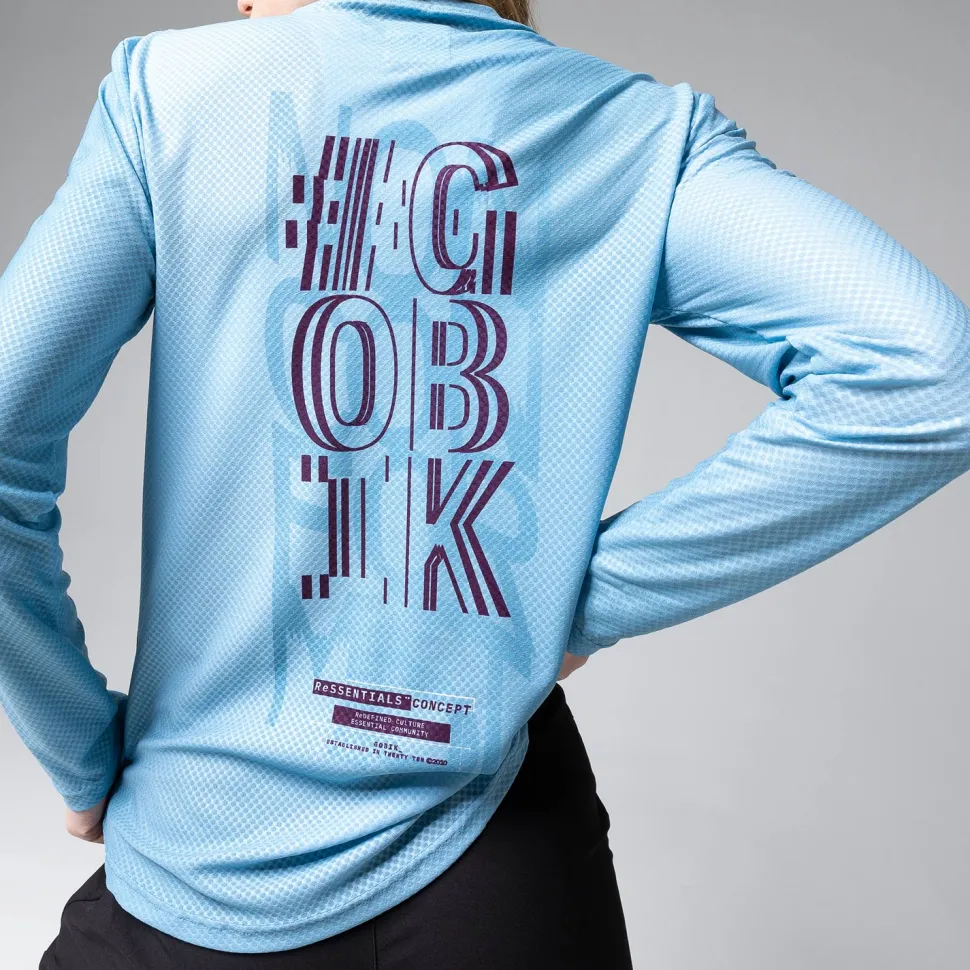 Camisetas>GOBIK CAMISETA MANGA LARGA TERRAIN MUJER GRAY MIST