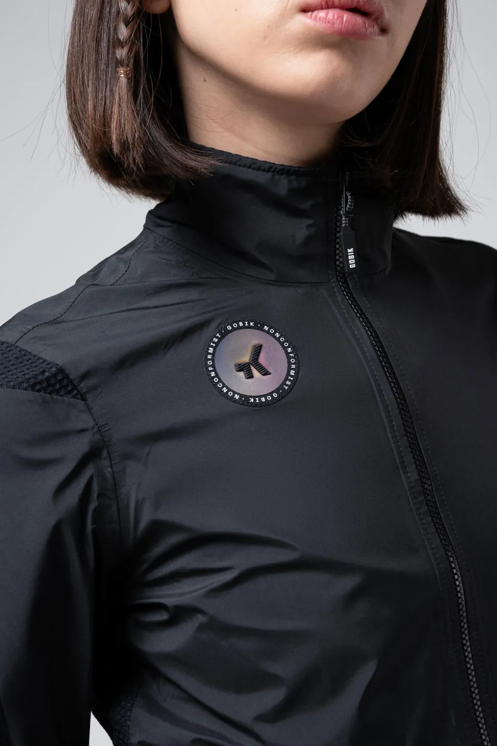 Ebike | Gravel>GOBIK CHAQUETA IMPERMEABLE EXO 2.0 UNISEX ROYAL BLACK