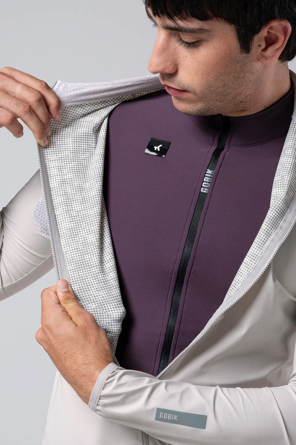 Ebike | Gravel>GOBIK CHAQUETA IMPERMEABLE SELKIE UNISEX Oatmeal