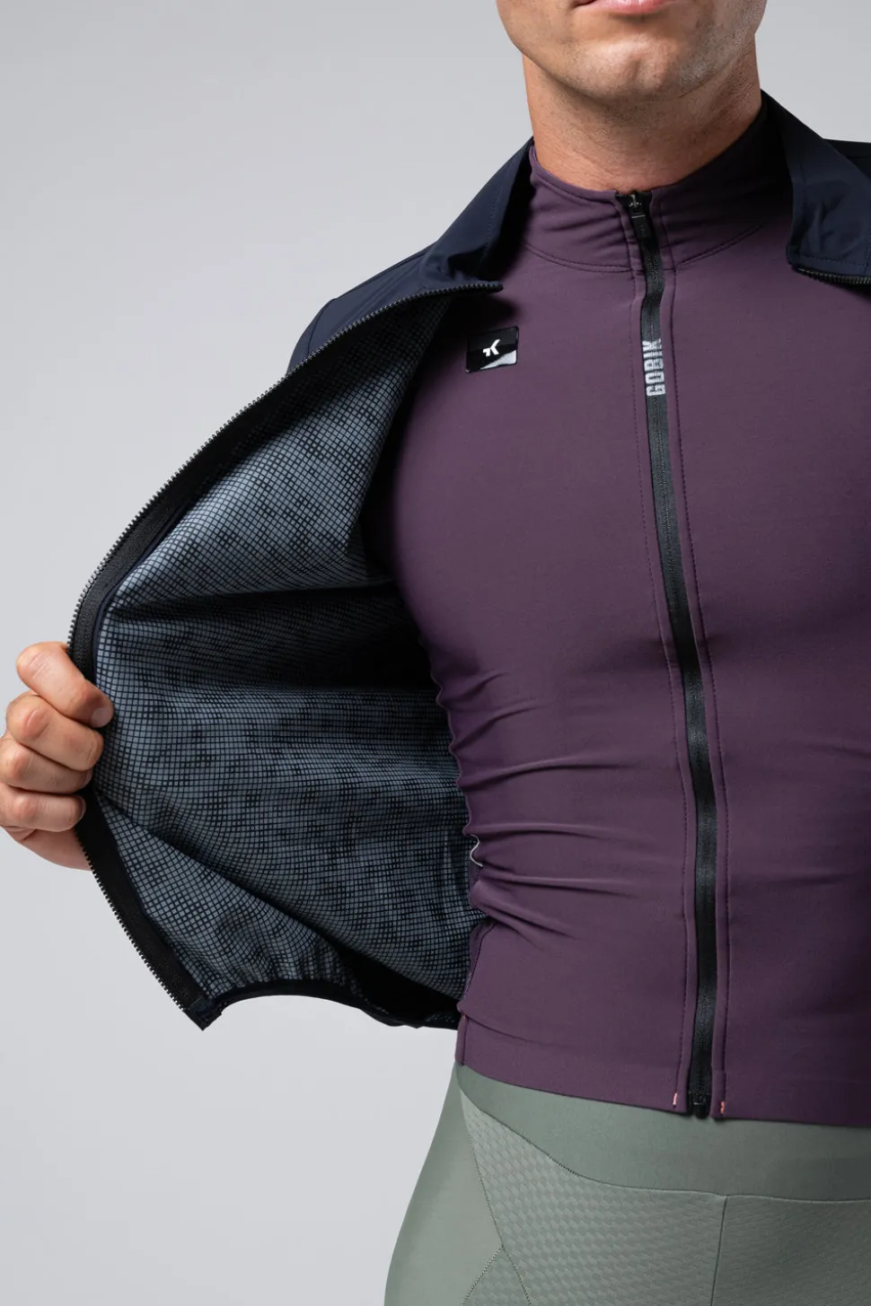 Ebike | Gravel>GOBIK CHAQUETA IMPERMEABLE SELKIE UNISEX Ultrablue