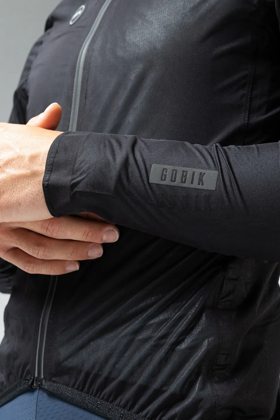 Chaquetas>GOBIK CHAQUETA LIGERA IMPERMEABLE PLUVIA UNISEX TRUE BLACK TrueBlack
