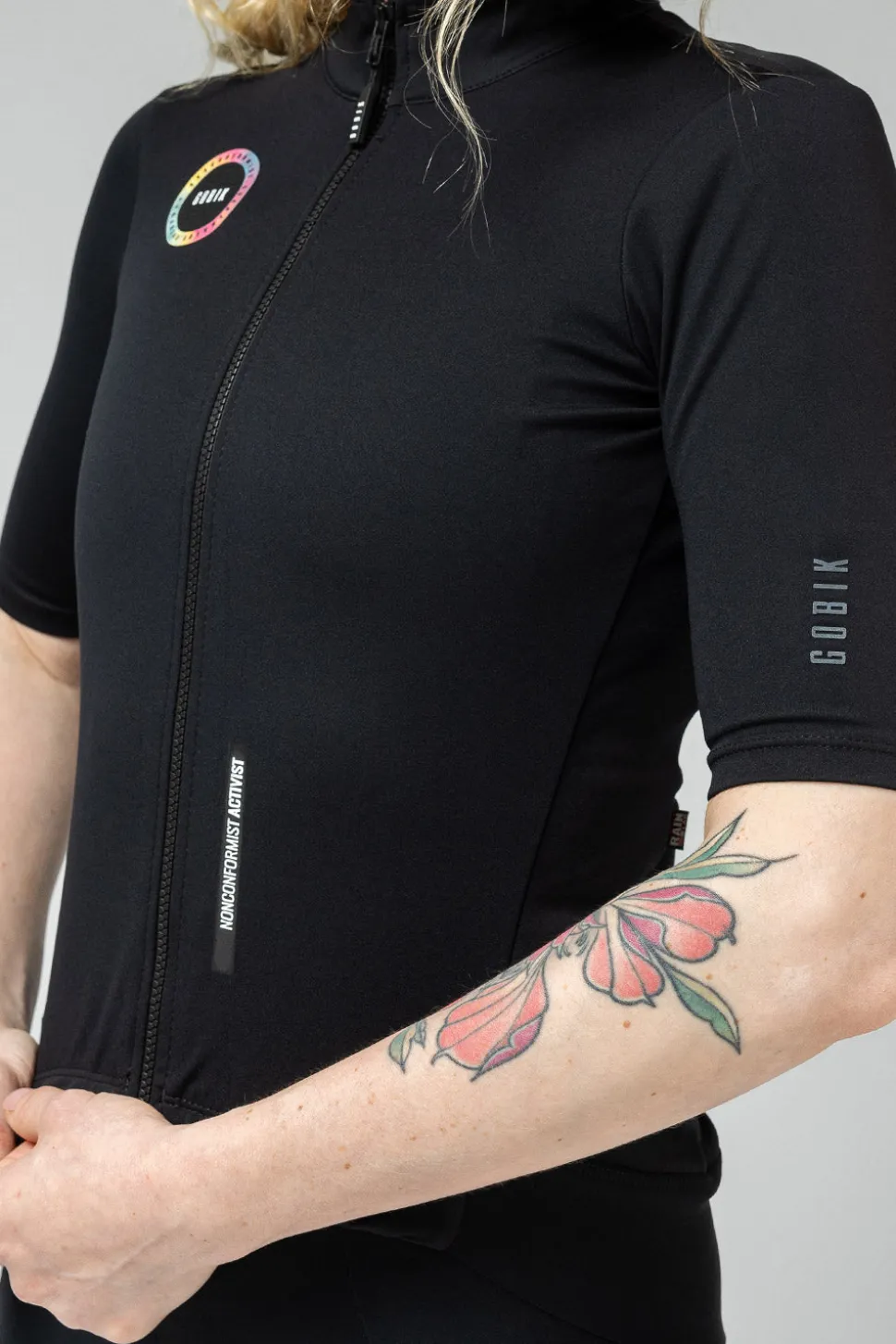 Chaquetas>GOBIK CHAQUETA MANGA CORTA ENVY MUJER JET BLACK JetBlack