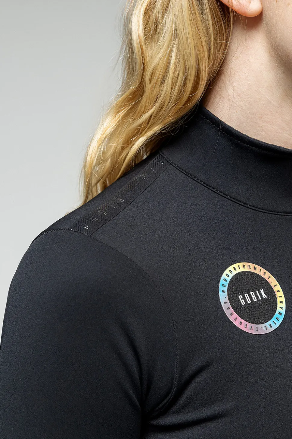 Chaquetas>GOBIK CHAQUETA MANGA CORTA ENVY MUJER JET BLACK JetBlack