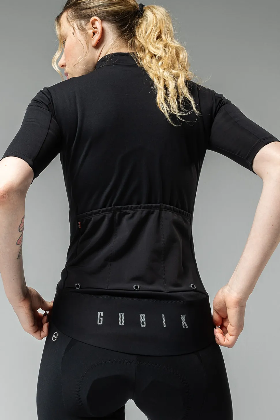 Chaquetas>GOBIK CHAQUETA MANGA CORTA ENVY MUJER JET BLACK JetBlack