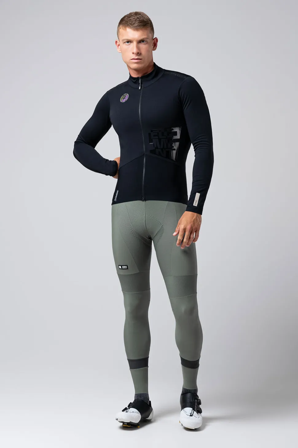Ebike | Mtb>GOBIK CHAQUETA MANGA LARGA ELEMENT HOMBRE INK BLACK