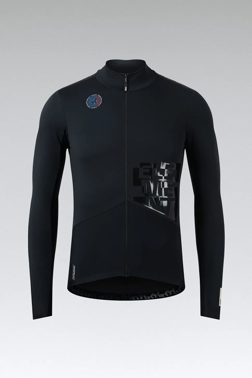 Ebike | Mtb>GOBIK CHAQUETA MANGA LARGA ELEMENT HOMBRE INK BLACK