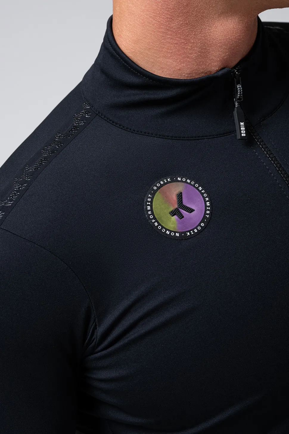 Ebike | Mtb>GOBIK CHAQUETA MANGA LARGA ELEMENT HOMBRE INK BLACK