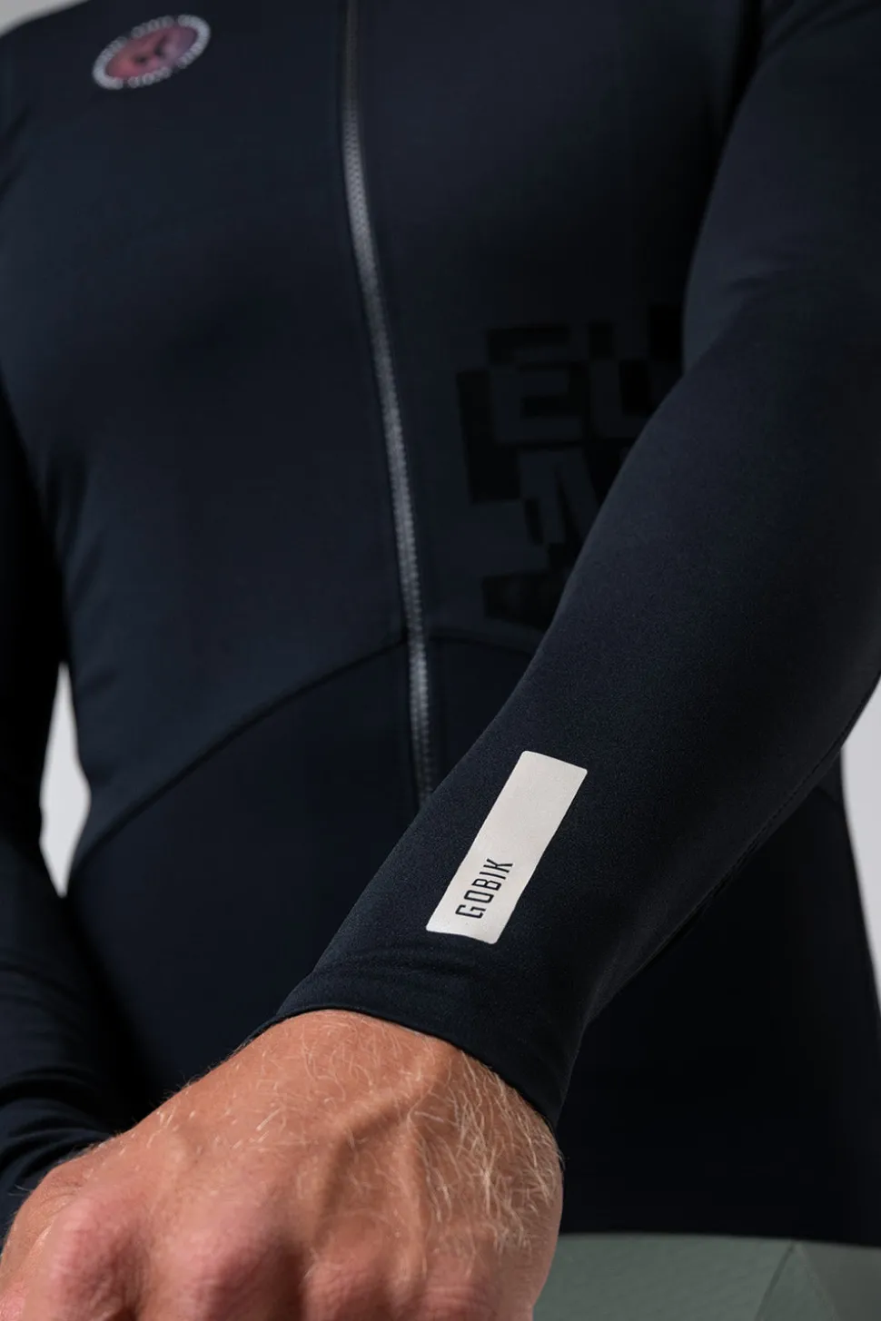 Ebike | Mtb>GOBIK CHAQUETA MANGA LARGA ELEMENT HOMBRE INK BLACK