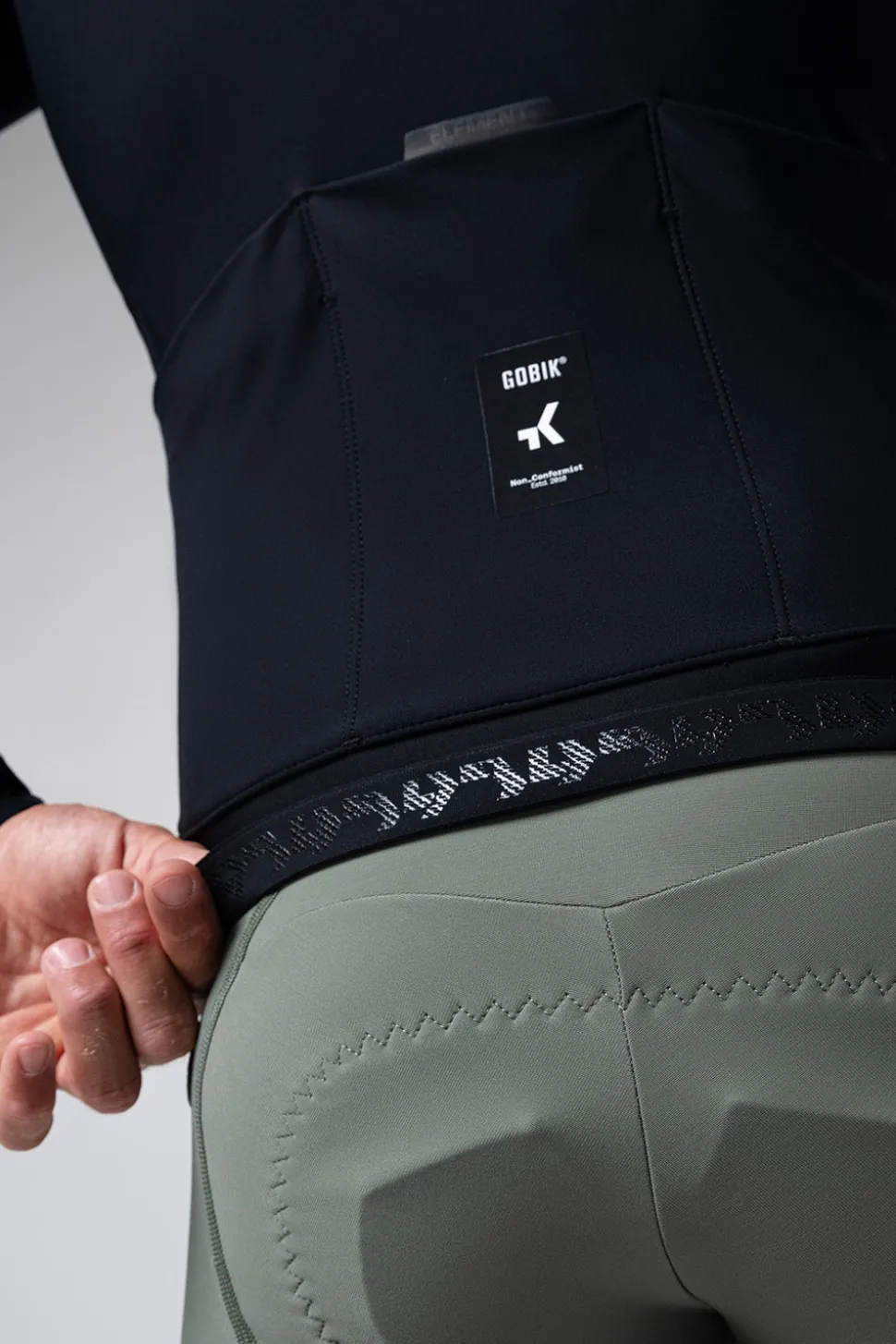 Ebike | Mtb>GOBIK CHAQUETA MANGA LARGA ELEMENT HOMBRE INK BLACK