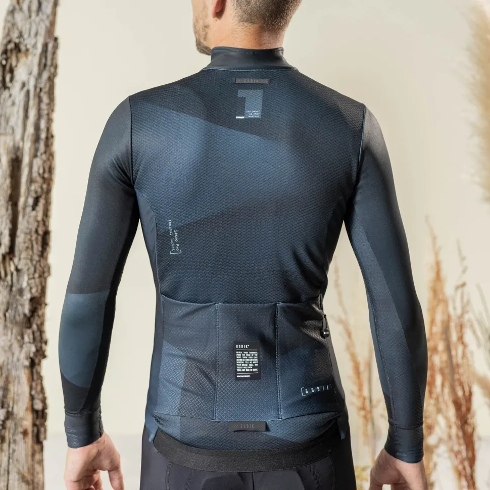 Chaquetas>GOBIK CHAQUETA TÉRMICA SKIMO PRO HOMBRE ROYAL BLACK