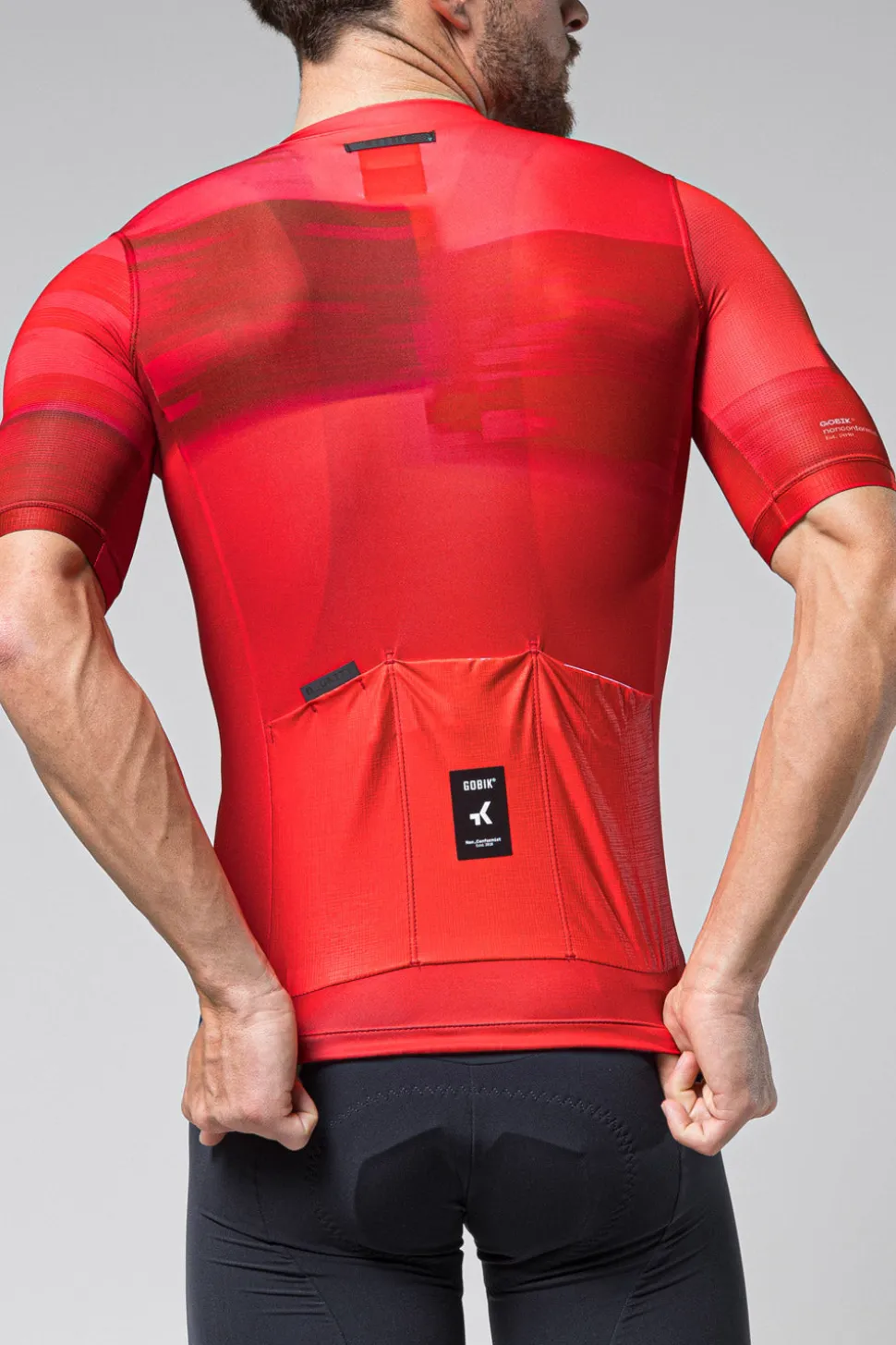 Mtb | Gravel>GOBIK MAILLOT MANGA CORTA STARK HOMBRE Cherry