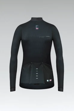 Maillots Largos>GOBIK MAILLOT MANGA LARGA COBBLE MUJER DARK COAL