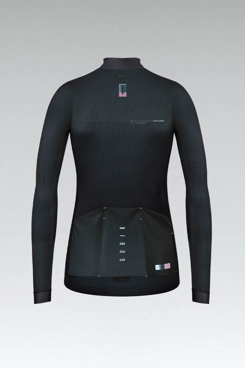 Maillots Largos>GOBIK MAILLOT MANGA LARGA COBBLE MUJER DARK COAL