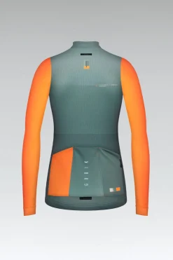 Maillots Largos>GOBIK MAILLOT MANGA LARGA COBBLE MUJER NECTARINE