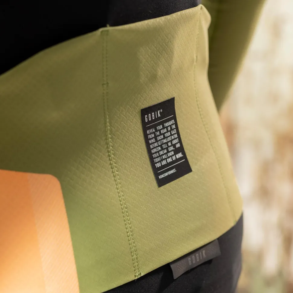 Maillots Largos>GOBIK MAILLOT MANGA LARGA COBBLE BLEND HOMBRE LEAF