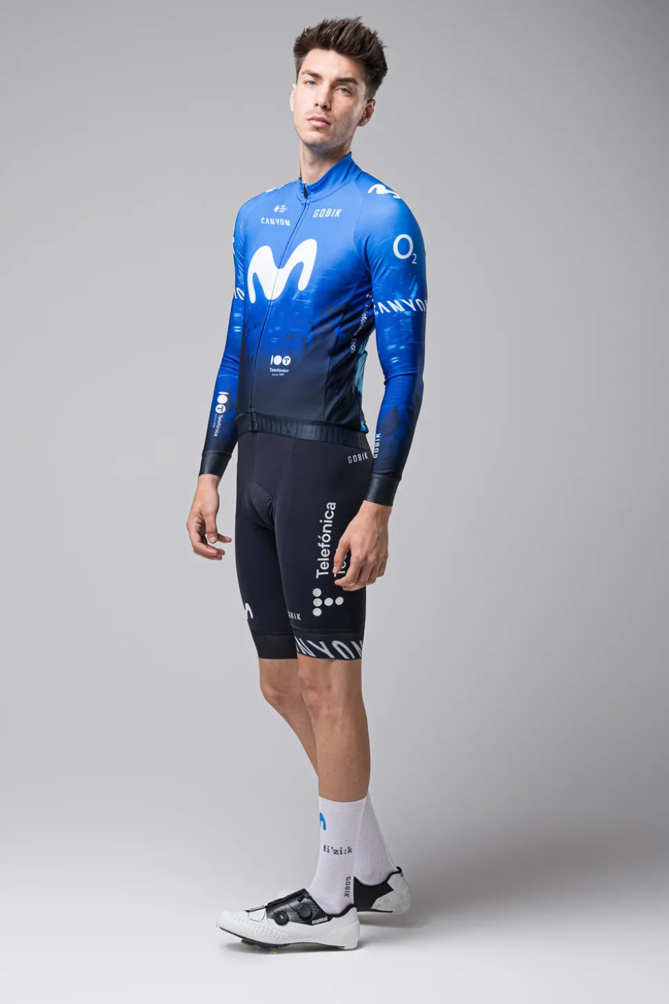 Maillots Largos>GOBIK MAILLOT MANGA LARGA HYDER HOMBRE MOVISTAR TEAM 24