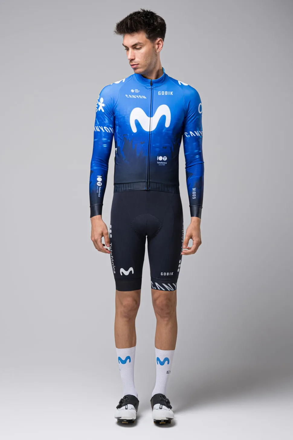 Maillots Largos>GOBIK MAILLOT MANGA LARGA HYDER HOMBRE MOVISTAR TEAM 24
