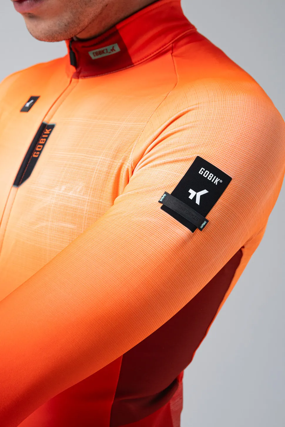 Mtb | Gravel>GOBIK MAILLOT MANGA LARGA HYDER HOMBRE Tangelo