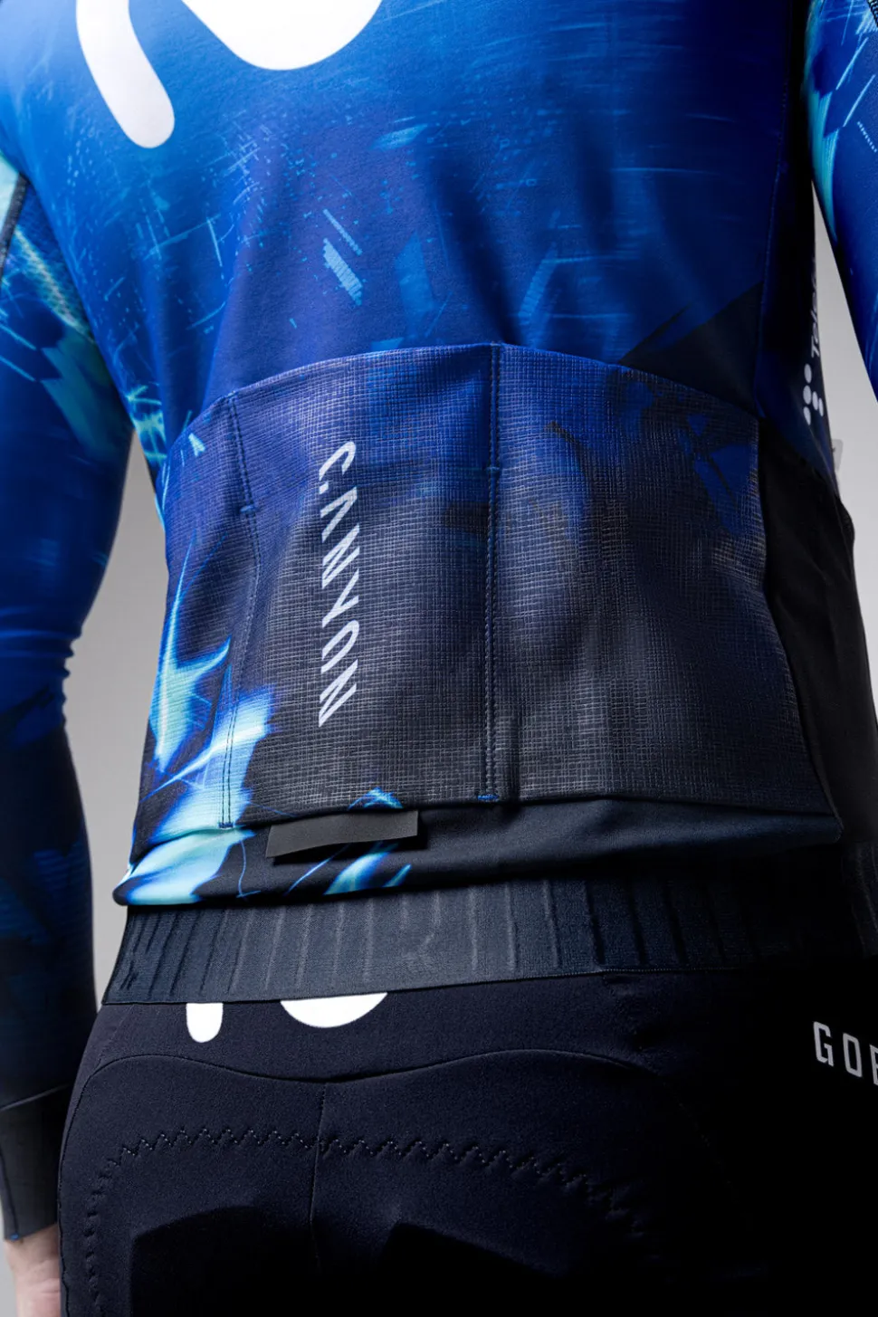 Maillots Largos>GOBIK MAILLOT MANGA LARGA HYDER HOMBRE MOVISTAR TEAM 24