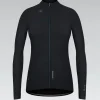 Maillots Largos>GOBIK MAILLOT MANGA LARGA PACER SOLID MUJER JET BLACK