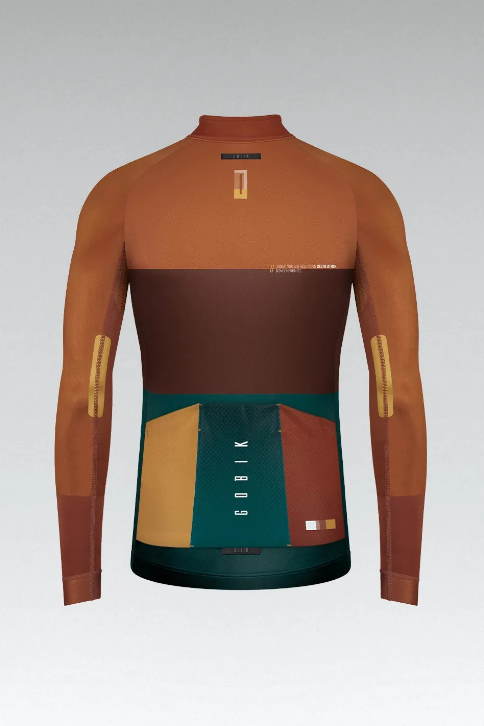 Maillots Largos>GOBIK MAILLOT MANGA LARGA PACER UNISEX WALNUT