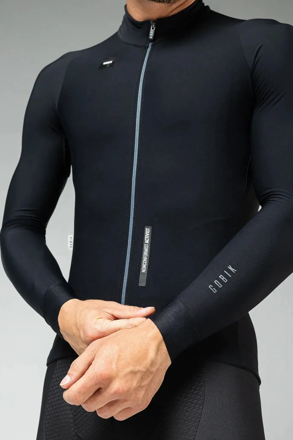 Maillots Largos>GOBIK MAILLOT MANGA LARGA PACER SOLID HOMBRE Jasper