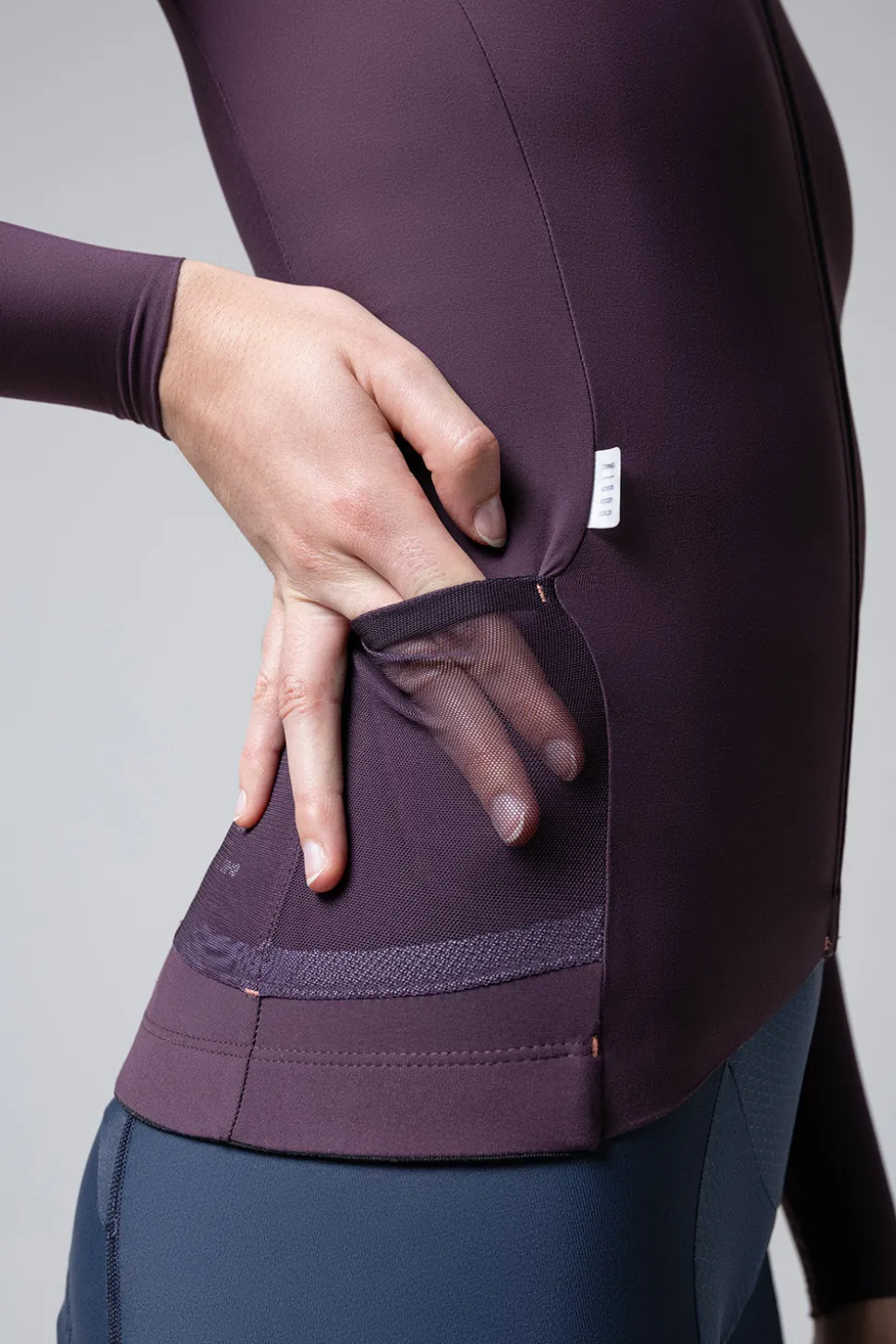Mtb | Gravel>GOBIK MAILLOT MANGA LARGA PACER SOLID 2.0 MUJER Nightshade