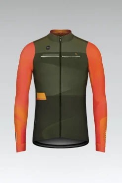 Maillots Largos>GOBIK MAILLOT MANGA LARGA SUPERCOBBLE HOMBRE BORNEO