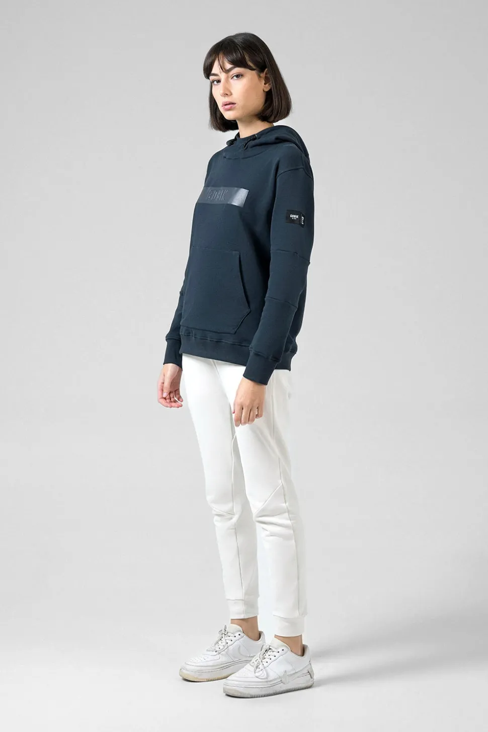Lifestyle>GOBIK SUDADERA CON CAPUCHA TRAILBLAZE MUJER CROSSBAR ULTRABLUE CrossbarUltrablue