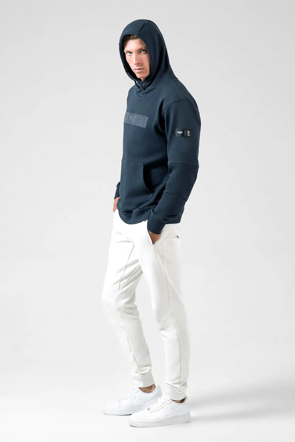 Lifestyle>GOBIK SUDADERA CON CAPUCHA TRAILBLAZE HOMBRE CROSSBAR ULTRABLUE CrossbarUltrablue