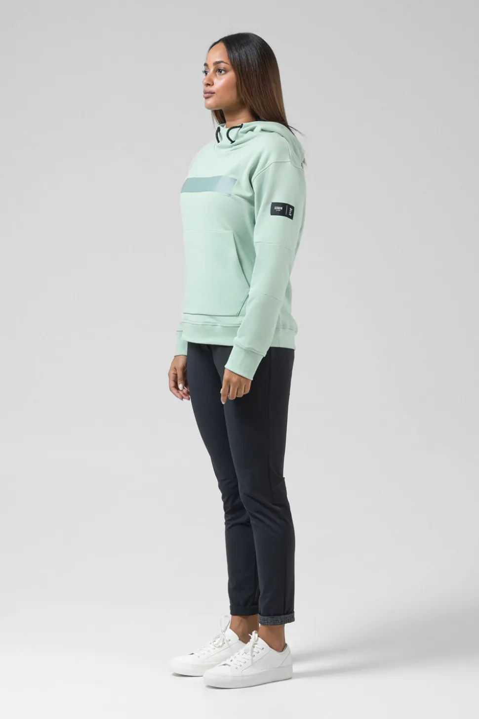 Lifestyle>GOBIK SUDADERA CON CAPUCHA TRAILBLAZE MUJER CROSSBAR SEACREST CrossbarSeacrest