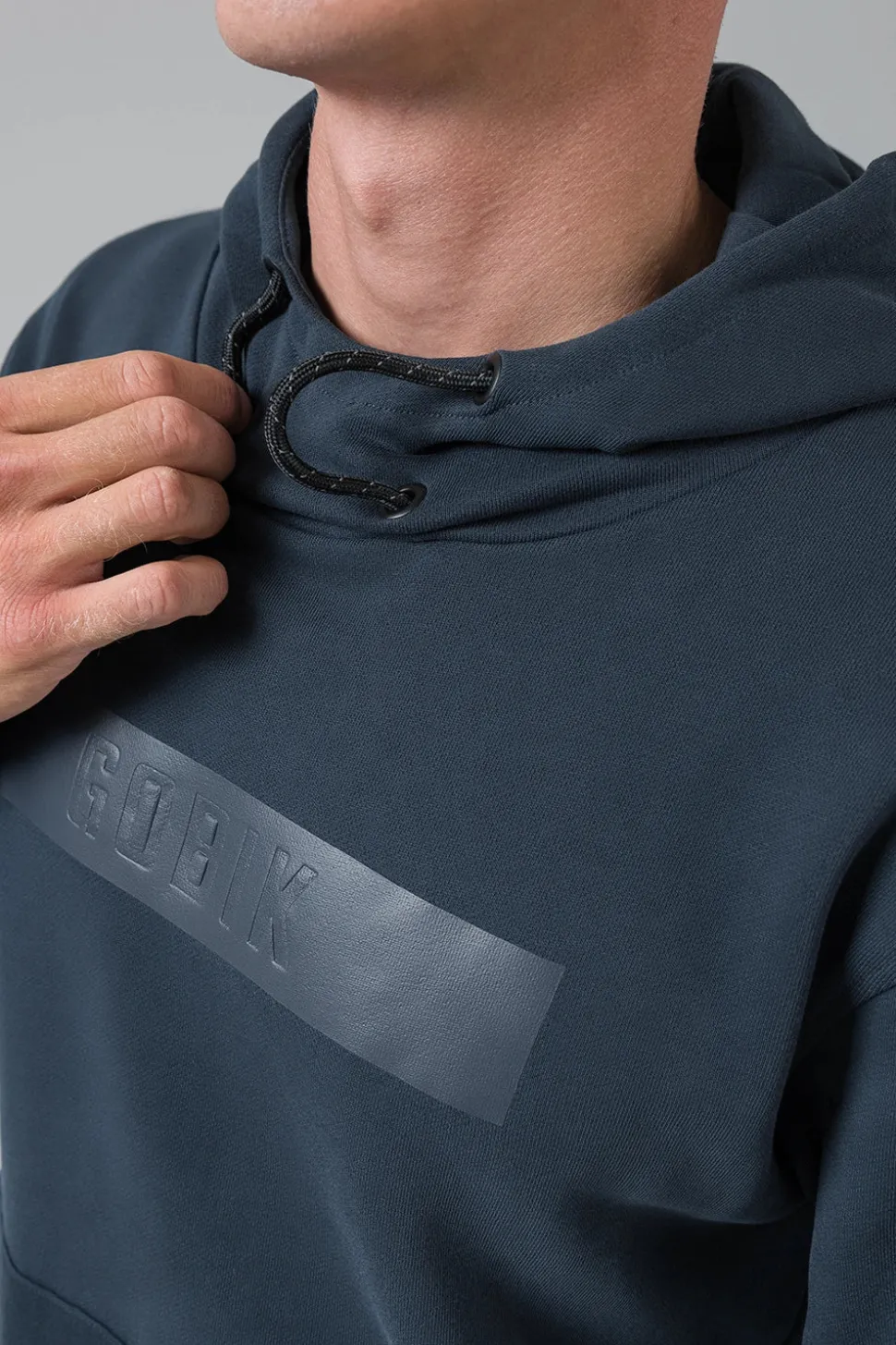 Lifestyle>GOBIK SUDADERA CON CAPUCHA TRAILBLAZE HOMBRE CROSSBAR ULTRABLUE CrossbarUltrablue
