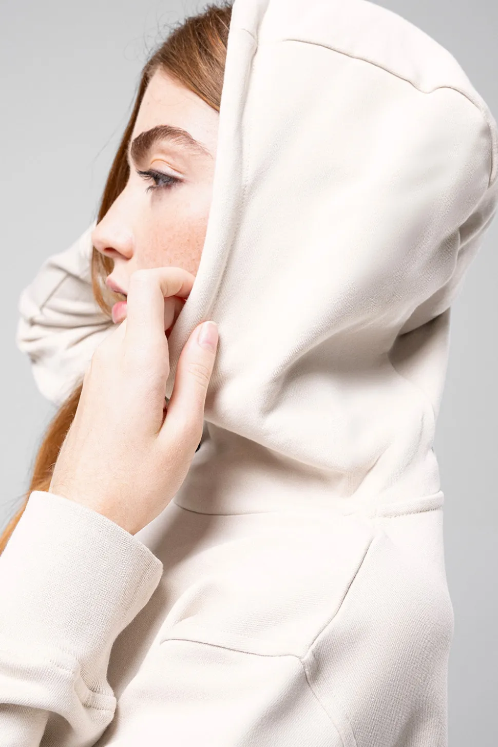 Lifestyle>GOBIK SUDADERA CON CAPUCHA TRAILBLAZE MUJER Angora