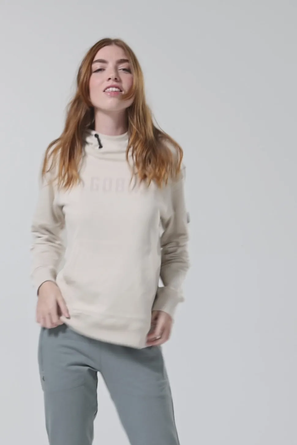 Lifestyle>GOBIK SUDADERA CON CAPUCHA TRAILBLAZE MUJER Angora